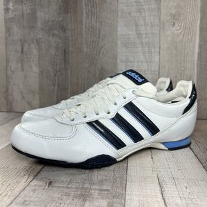 Adidas Women's Track And Field Shoes Sneakers Low Leather White Size 6 519450